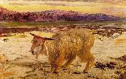 William Holman Hunt The Scapegoat oil painting artist